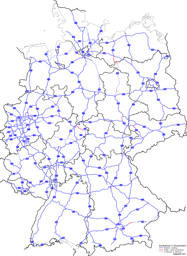 Autobahn Network In Germany 750x1024 